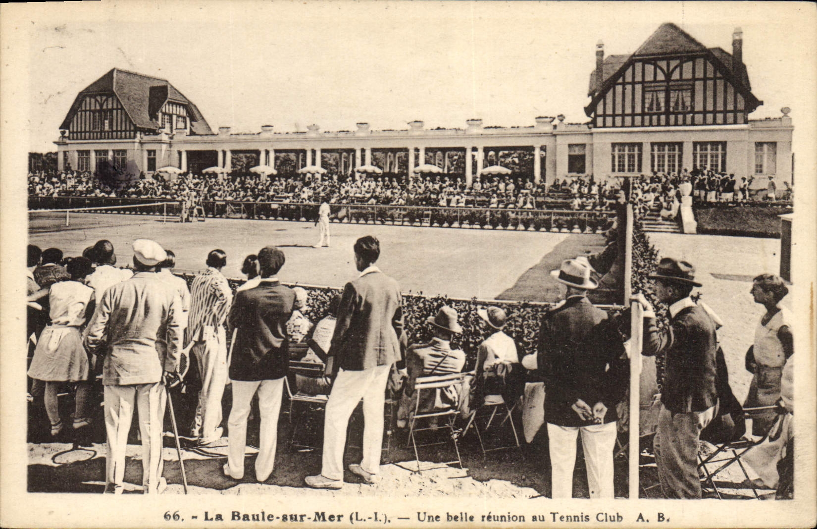 CPA Tennis La Baule sur Mer Une belle reunion au Tennis Club
