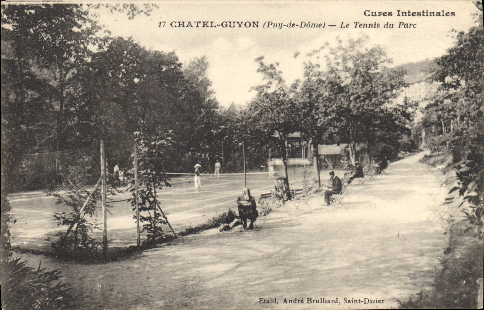 CPA Tennis du parc Chatelguyon 