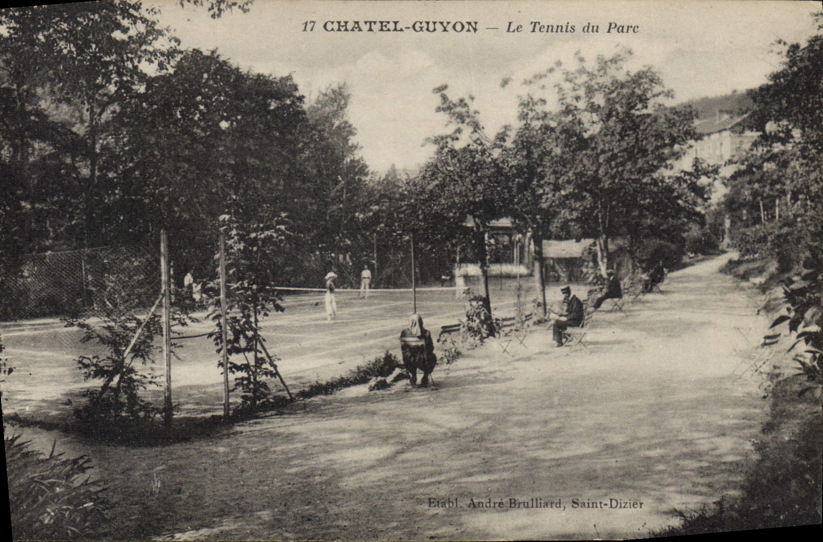 CPA Tennis du parc Chatelguyon 