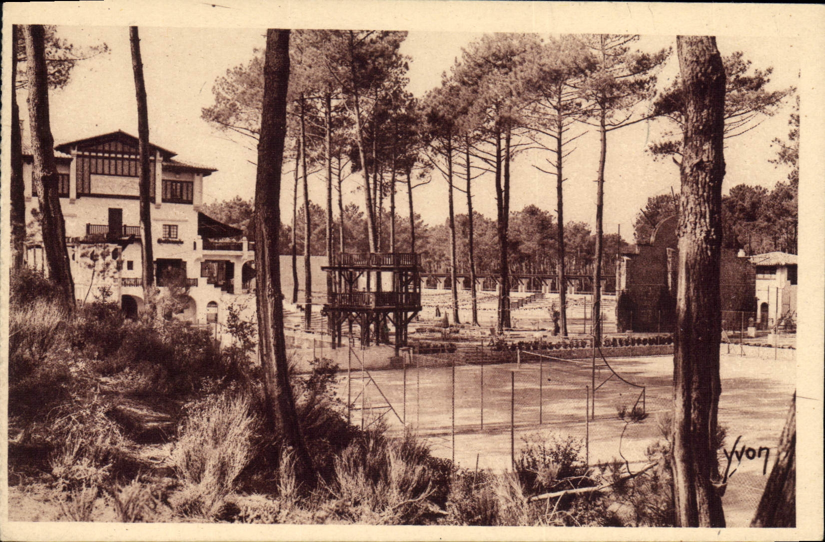 Postal Tenis Hossegor el Sporting