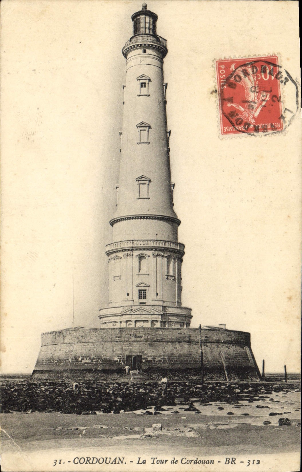 CPA Phare de Cordouan La tour de Cordouan