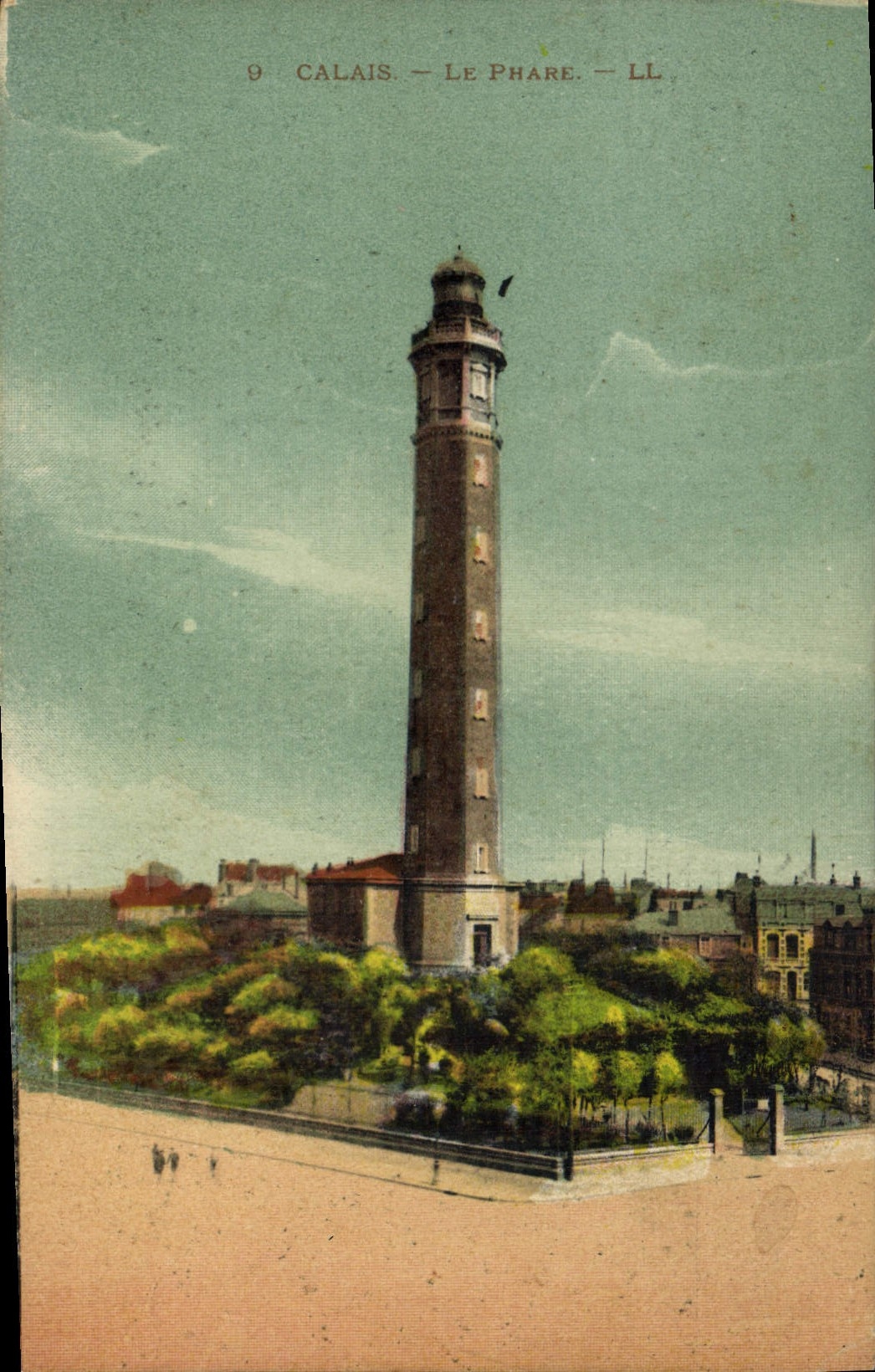 CPA Phare Calais 