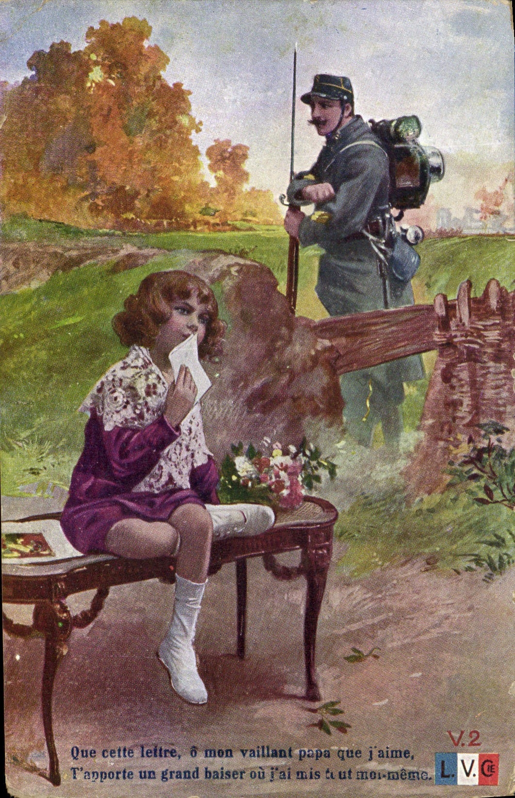 CPA Militaria Enfant Soldat 