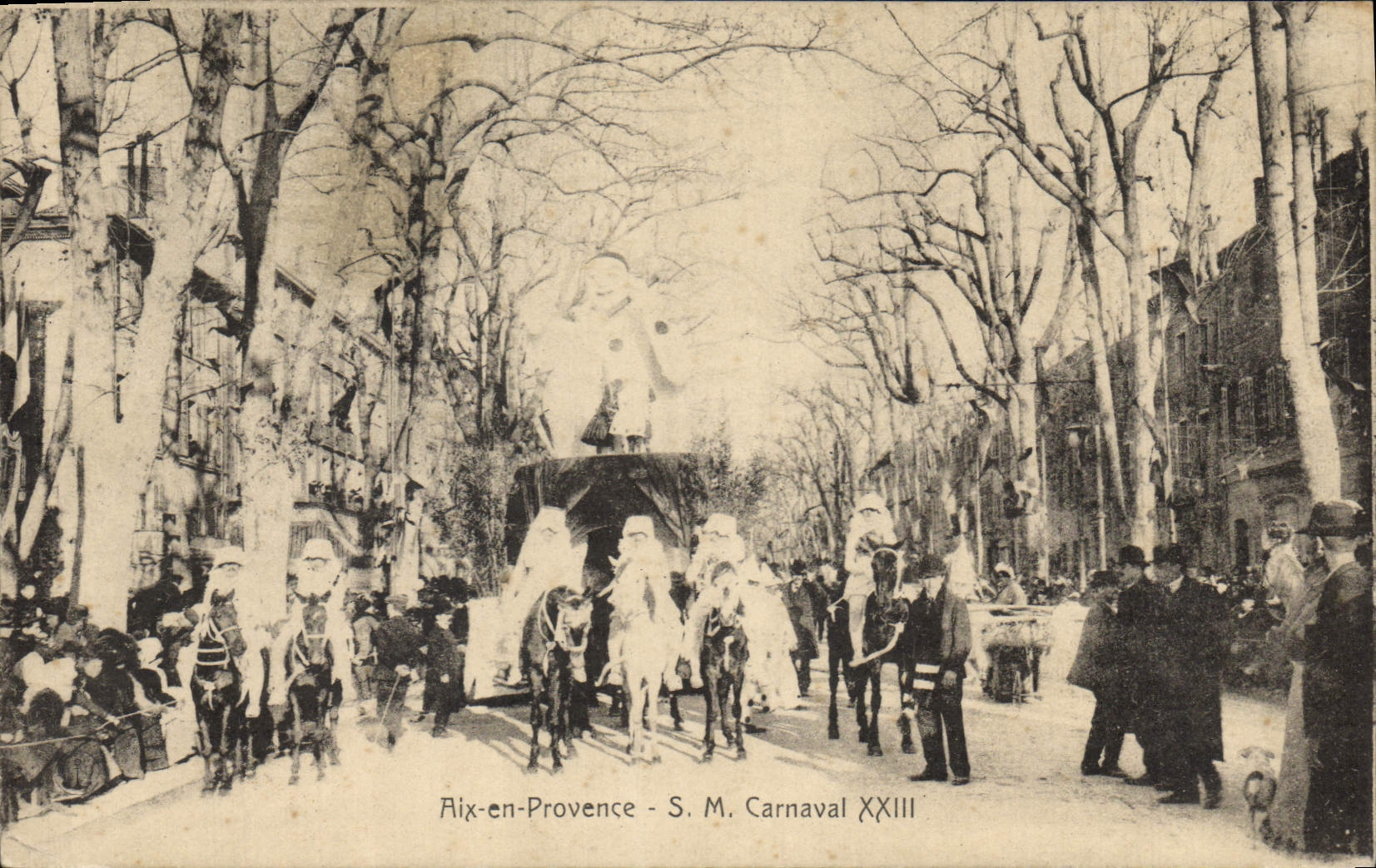 CPA Carnaval XXIII Aix en Provence 
