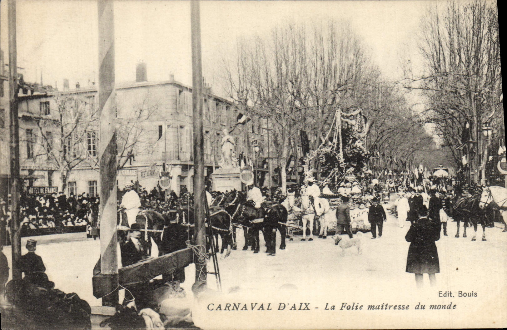 CPA Carnaval d'Aix La folie maitresse du monde Aix en Provence