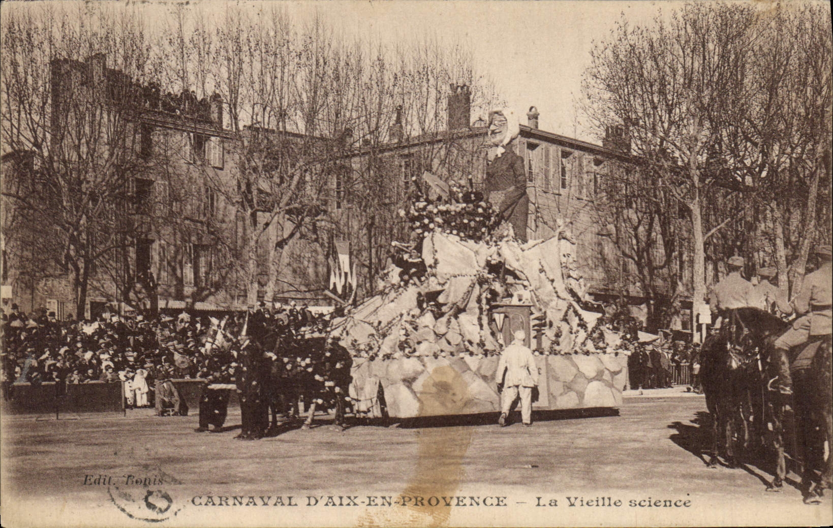 CPA Carnaval d'Aix en Provence La vieille science