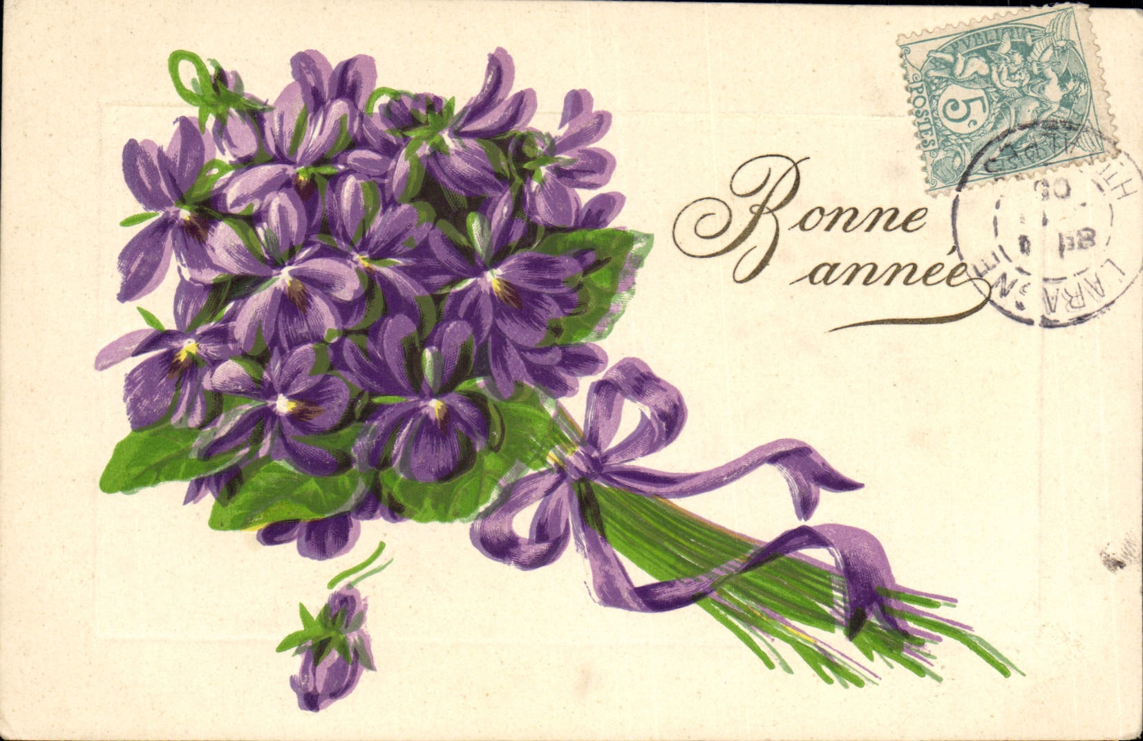 CPA Fantaisie Fleurs 