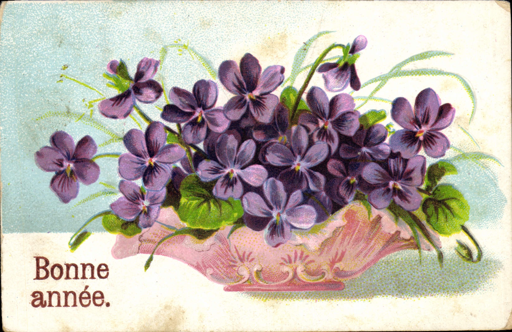 CPA Fantaisie Fleurs 