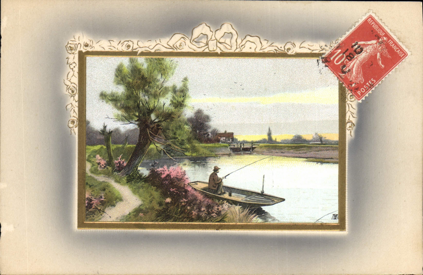 CPA Fantaisie Pecheur 