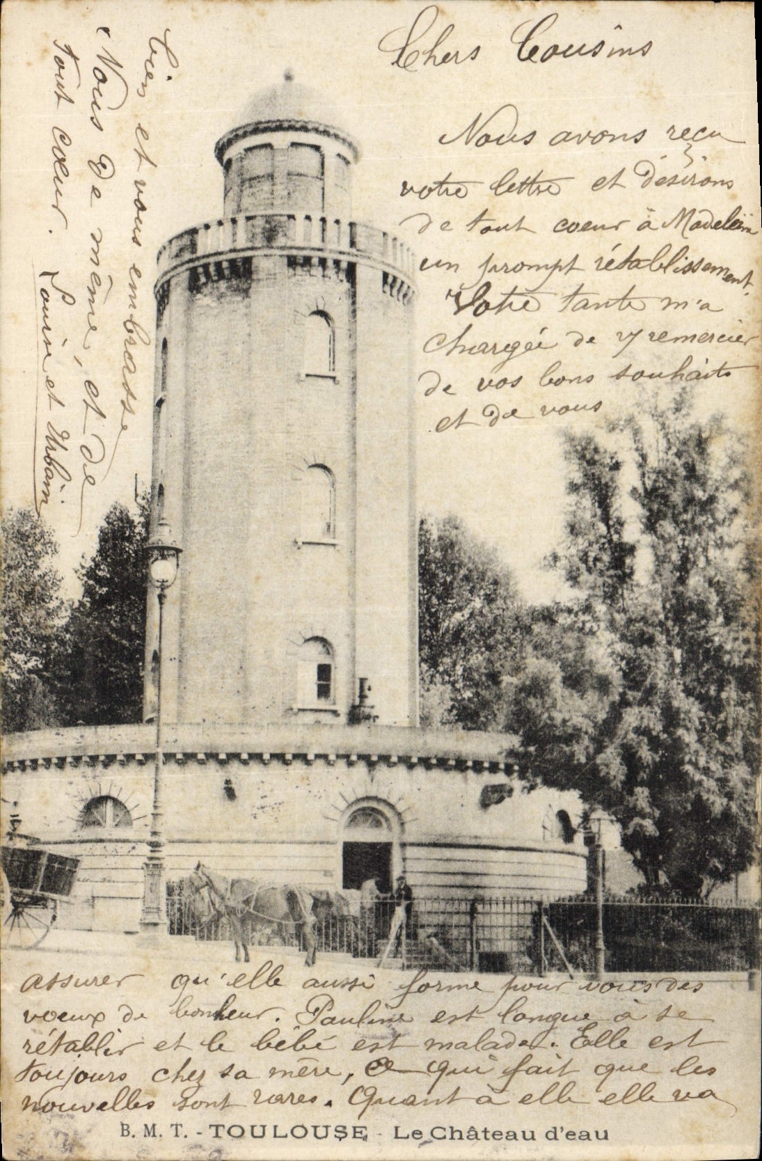 CPA Chateau d'eau Toulouse
