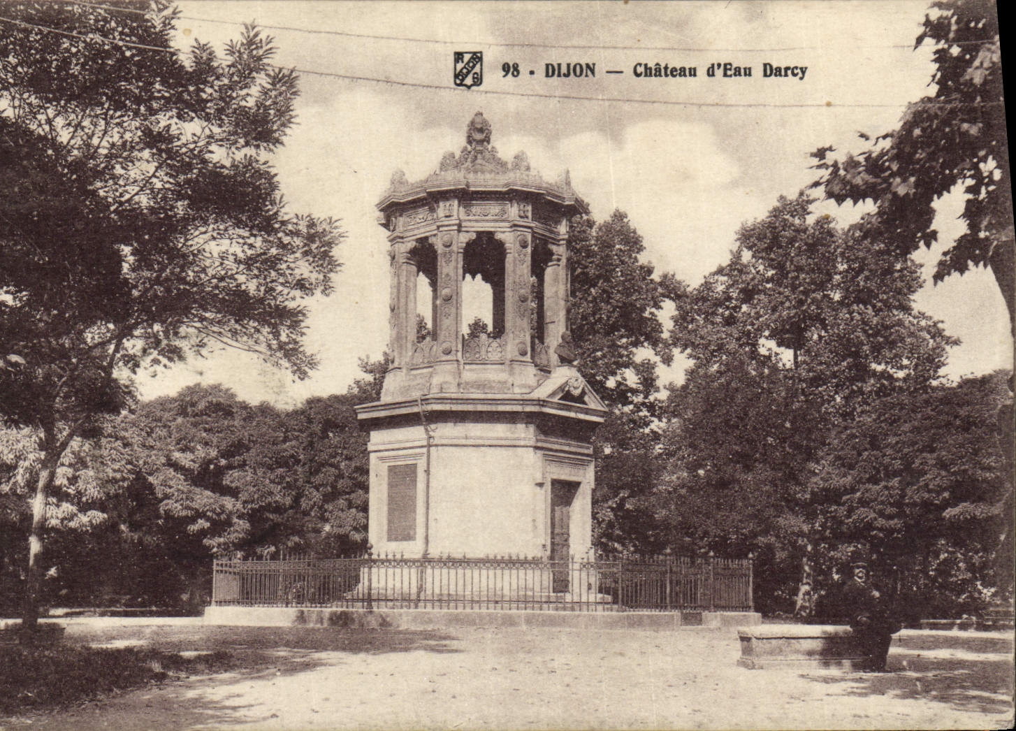 CPA Chateau d'eau Darcy Dijon