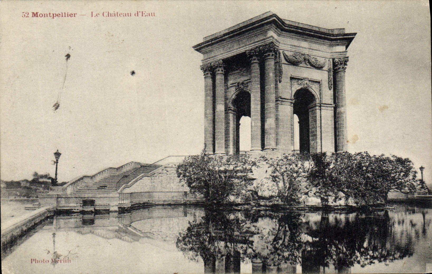 CPA Chateau d'eau Montpellier