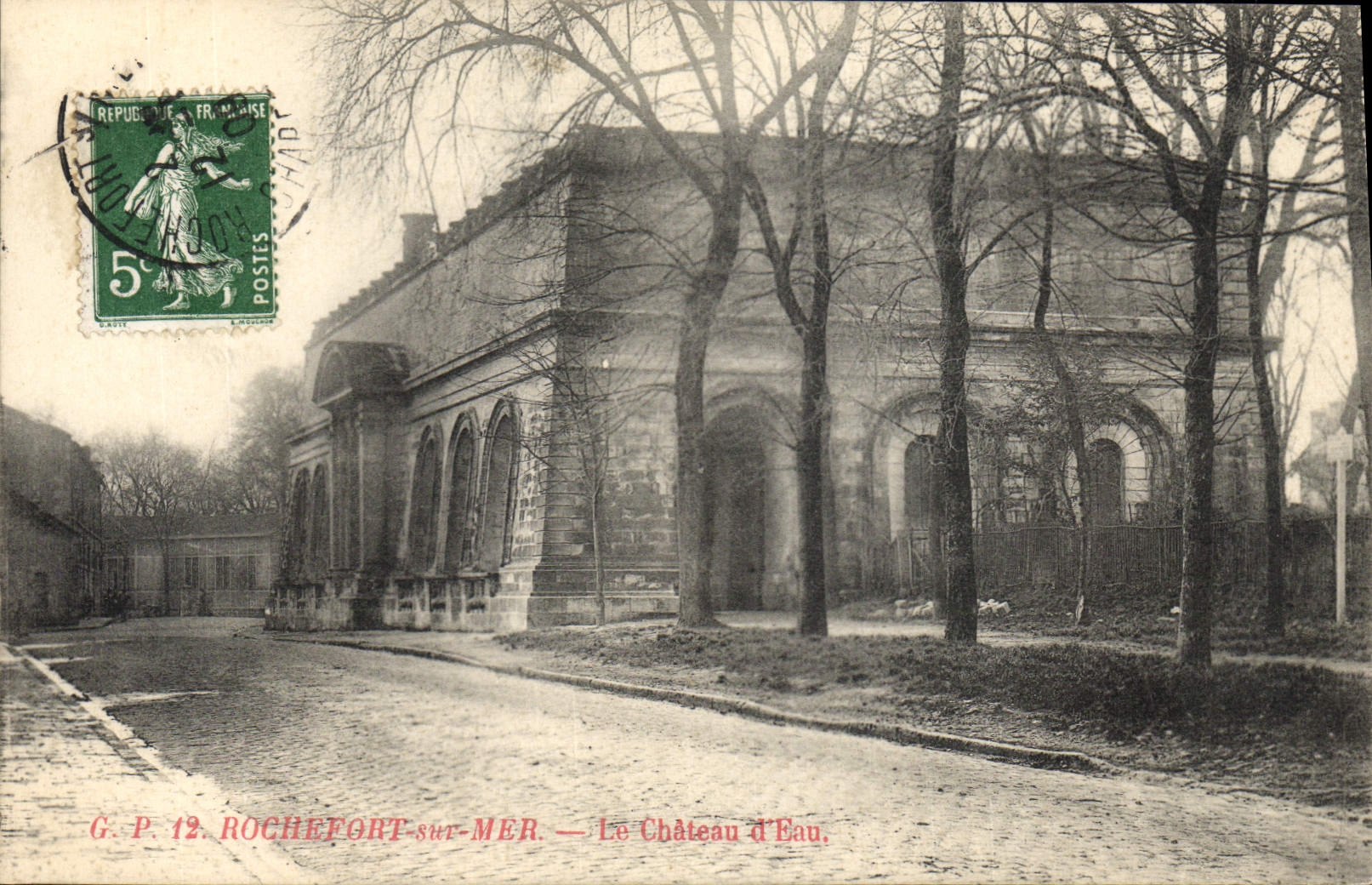 CPA Chateau d'eau Rochefort sur Mer