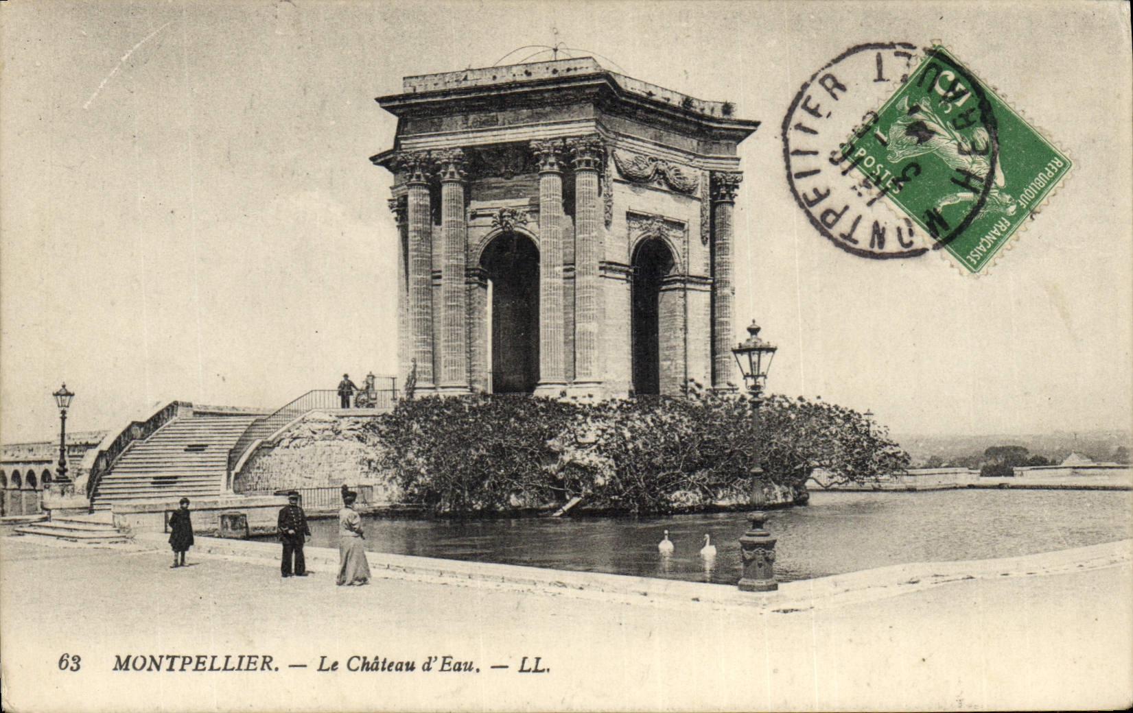 CPA Chateau d'eau Montpellier