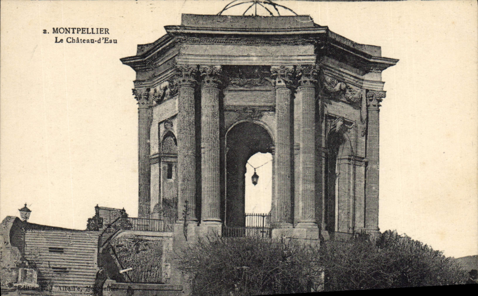 CPA Chateau d'eau Montpellier