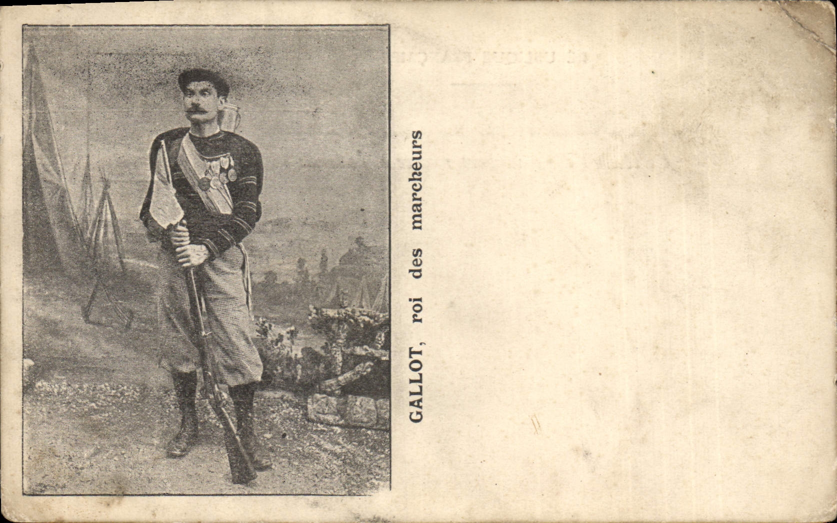 CPA Globe Trotters Globe-Trotters Gallot Roi des marcheurs