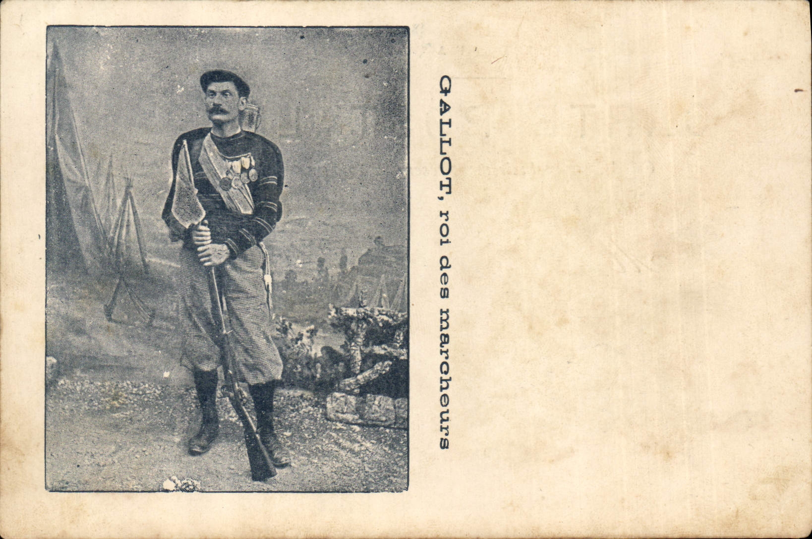 CPA Globe Trotters Globe-Trotters Gallot Roi des marcheurs