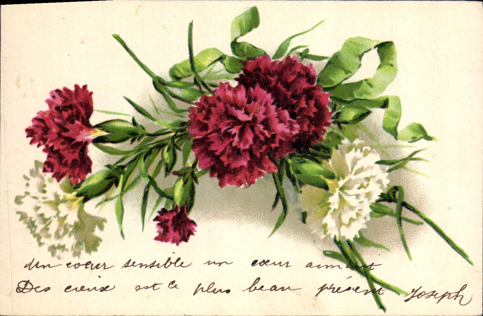 CPA Fantaisie Fleurs 