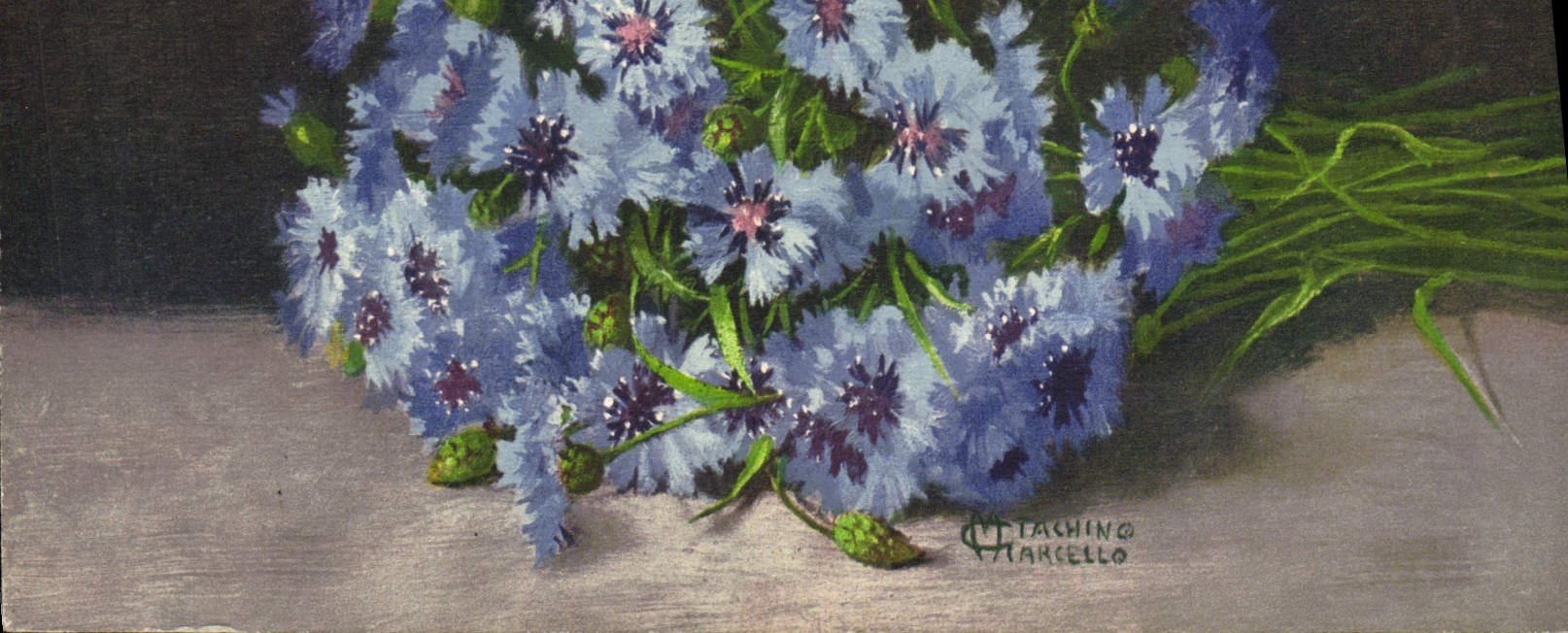 CPA Fantaisie Fleurs 