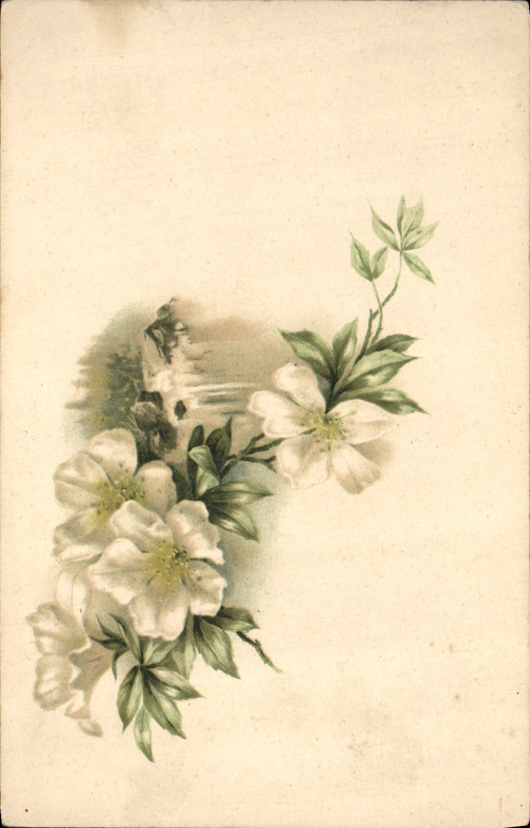 CPA Fantaisie Fleurs 