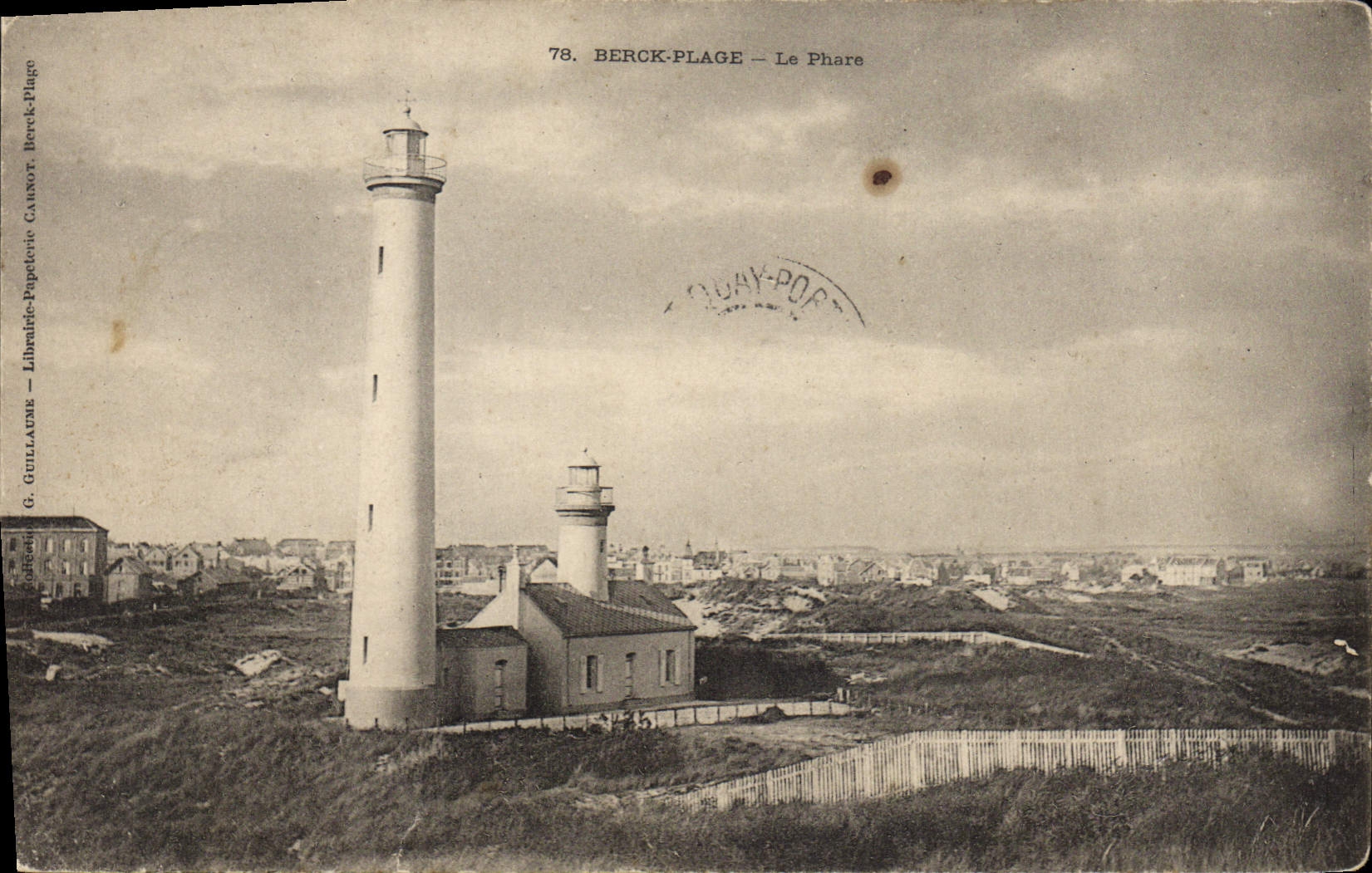 CPA Phare Berck Plage