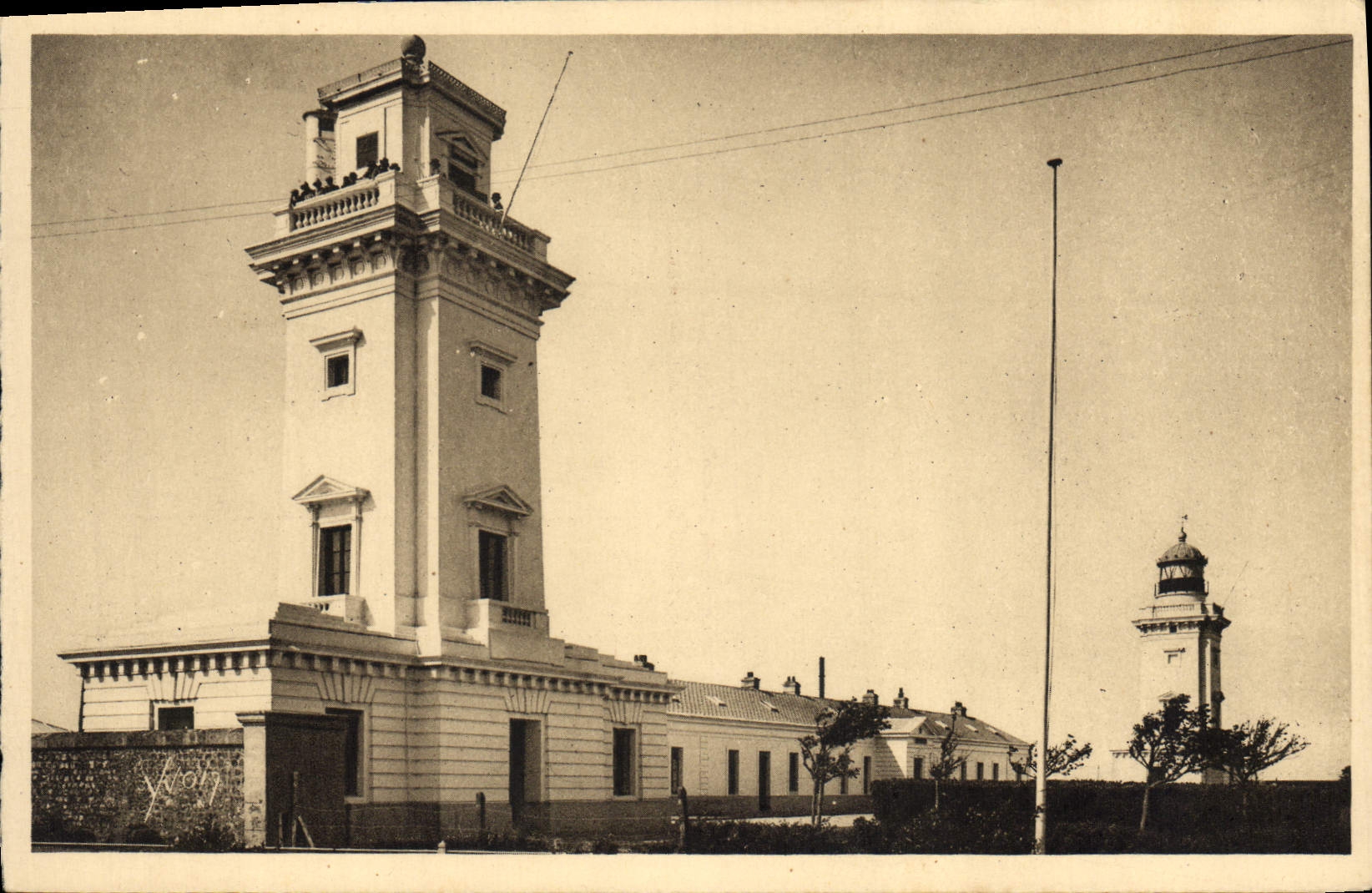 CPA Phare de Sainte Adresse Le Havre