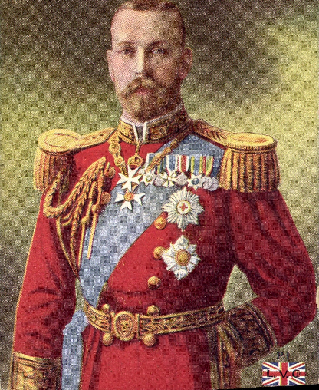 Vintage Postcard Militaria Georges V