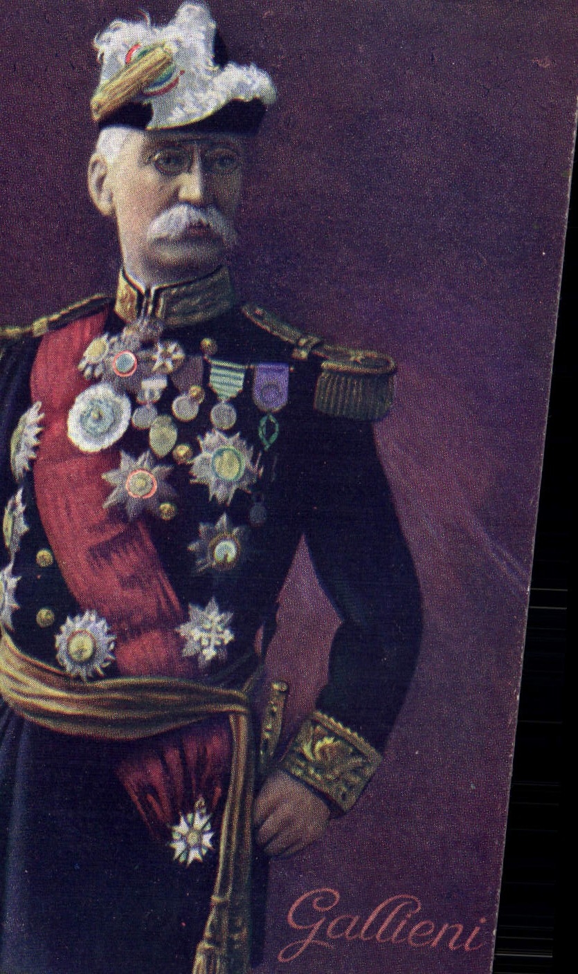 Vintage Postcard General Militaria Gallieni