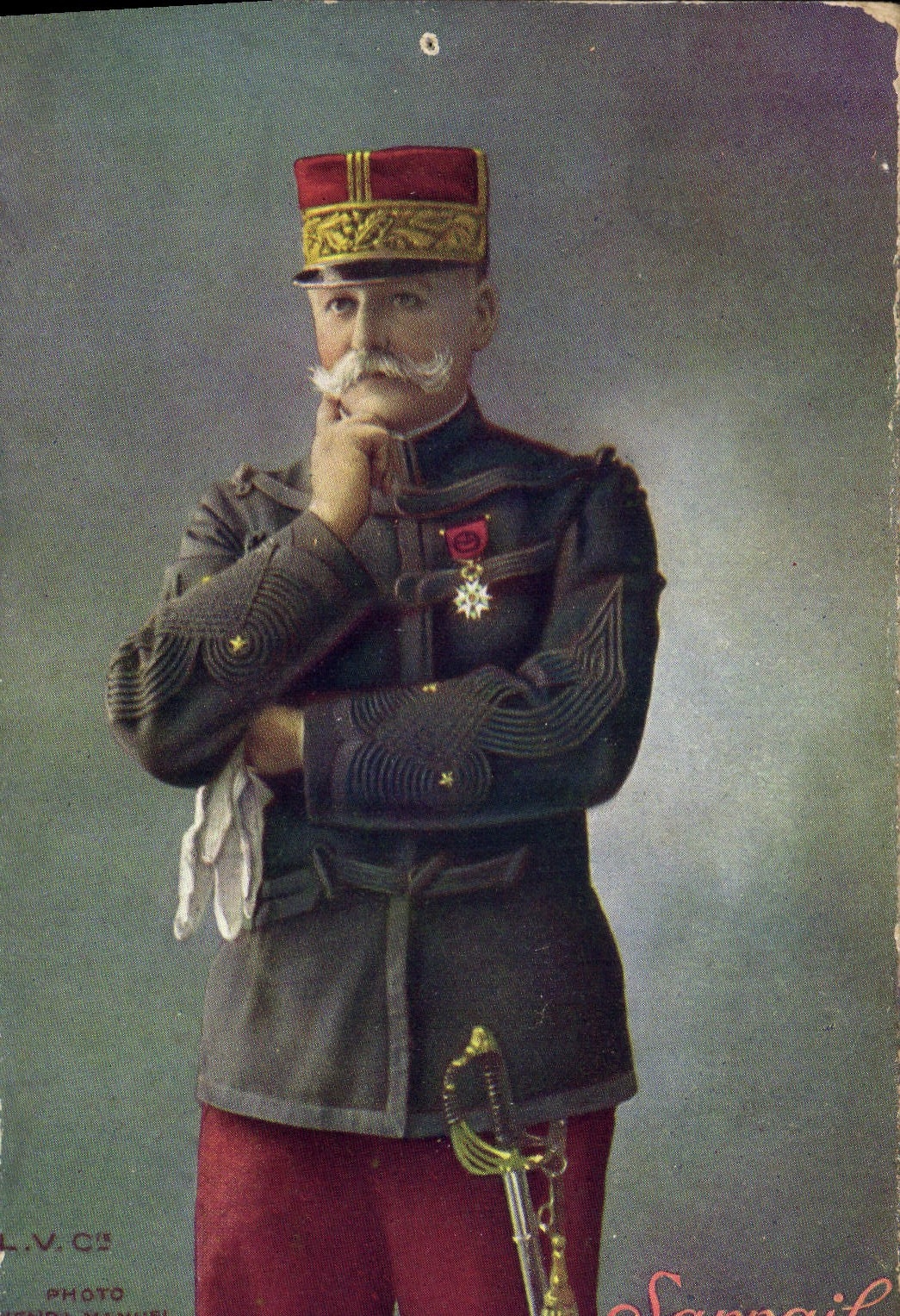 CPA Militaria General Sarrail