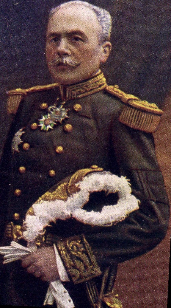 Vintage Postcard Militaria General Of Swaddles of Cary