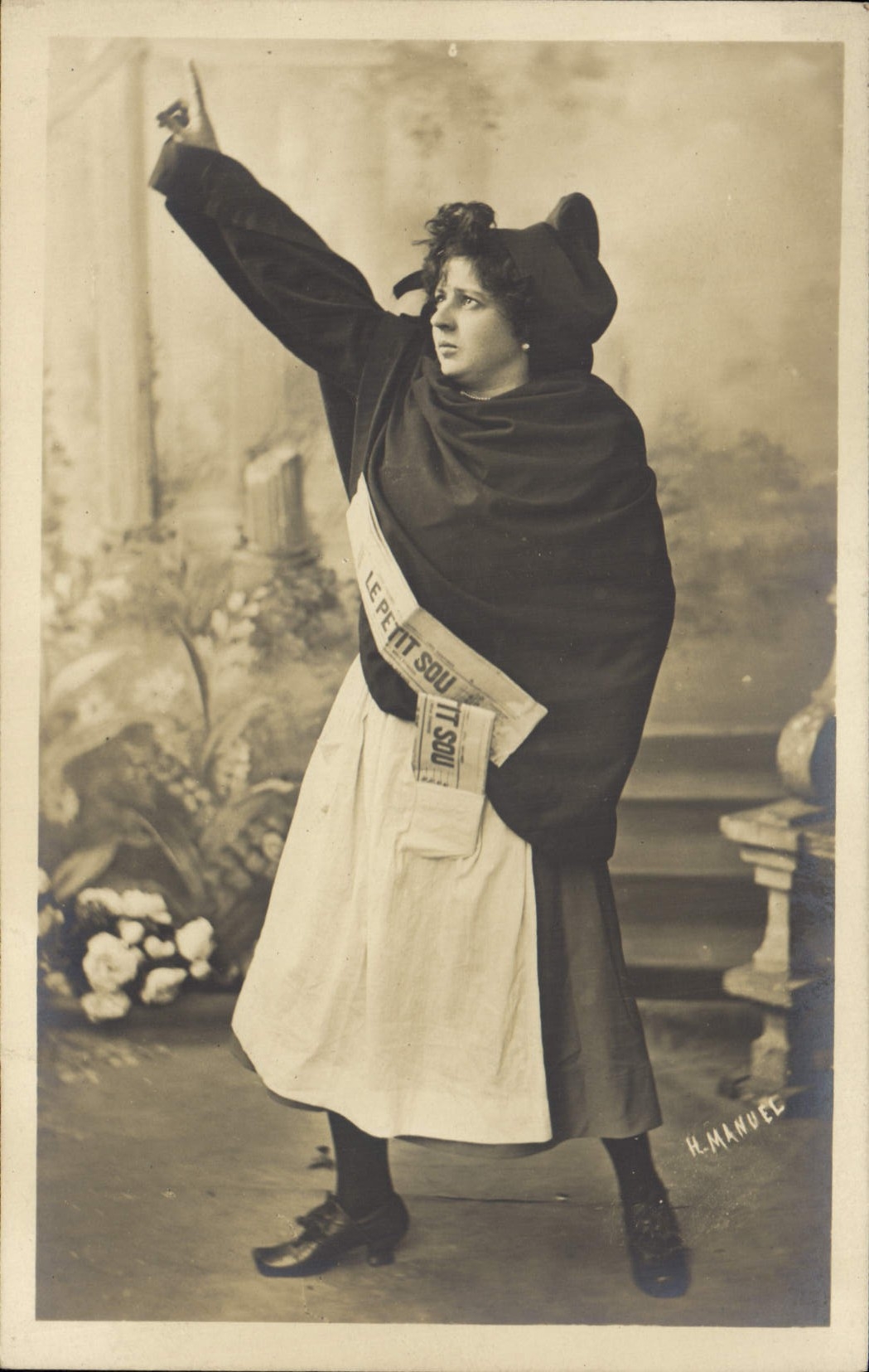 CPA Fantaisie Journaux Journal Le Petit Sou