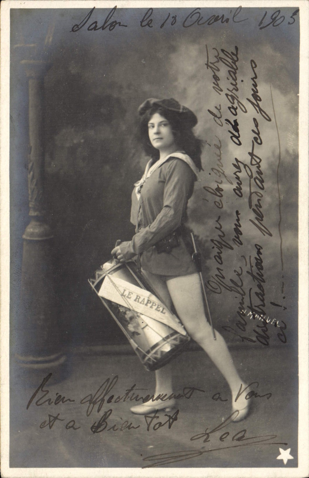 CPA Fantaisie Journaux Journal Le rappel