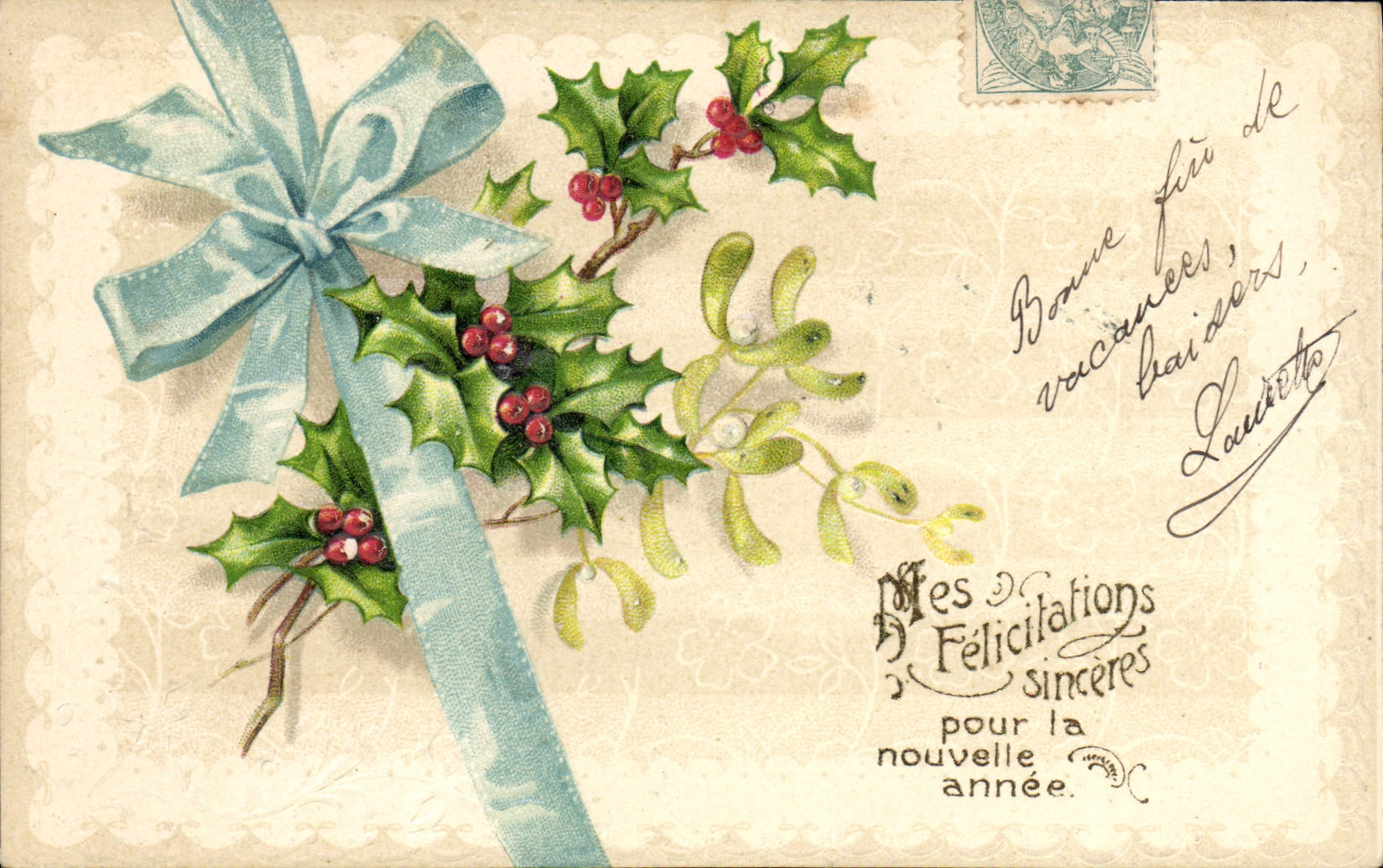 CPA Fantaisie Fleurs 