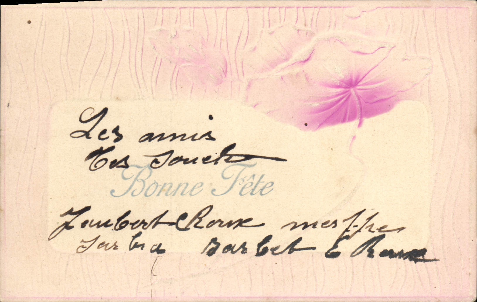 CPA Fantaisie Fleurs 