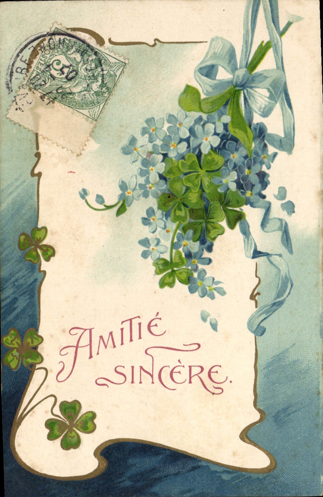 CPA Fantaisie Fleurs 