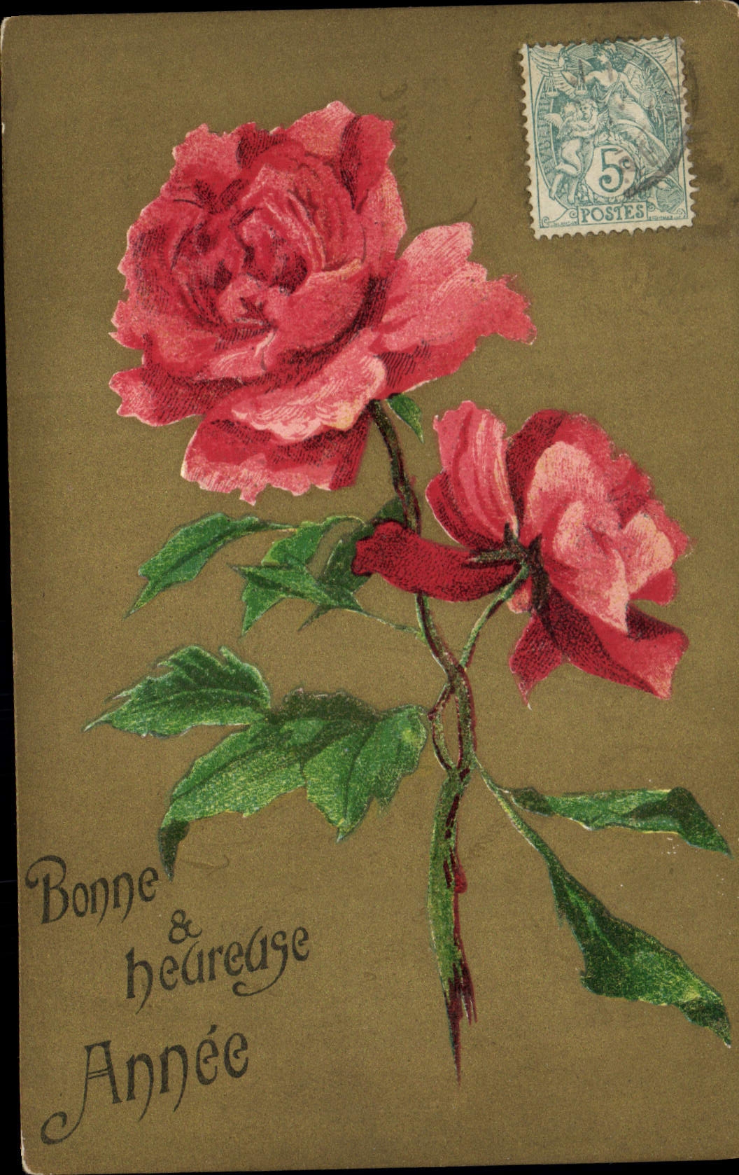 CPA Fantaisie Fleurs 