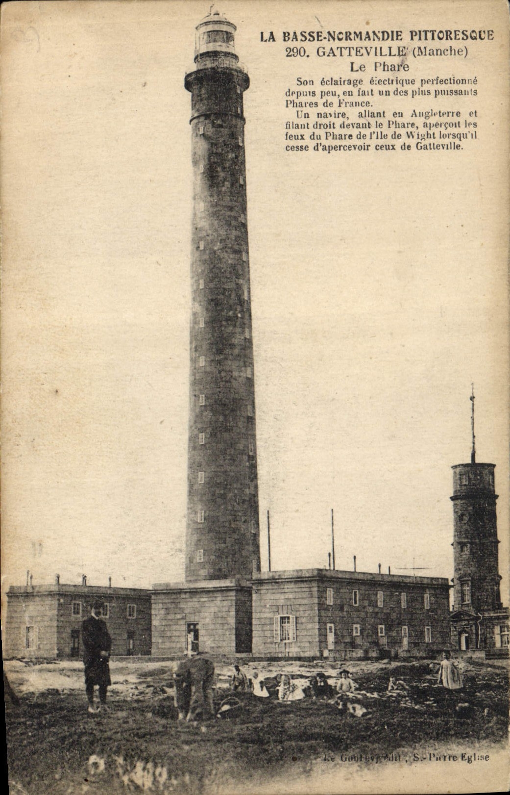 CPA Phare Gatteville