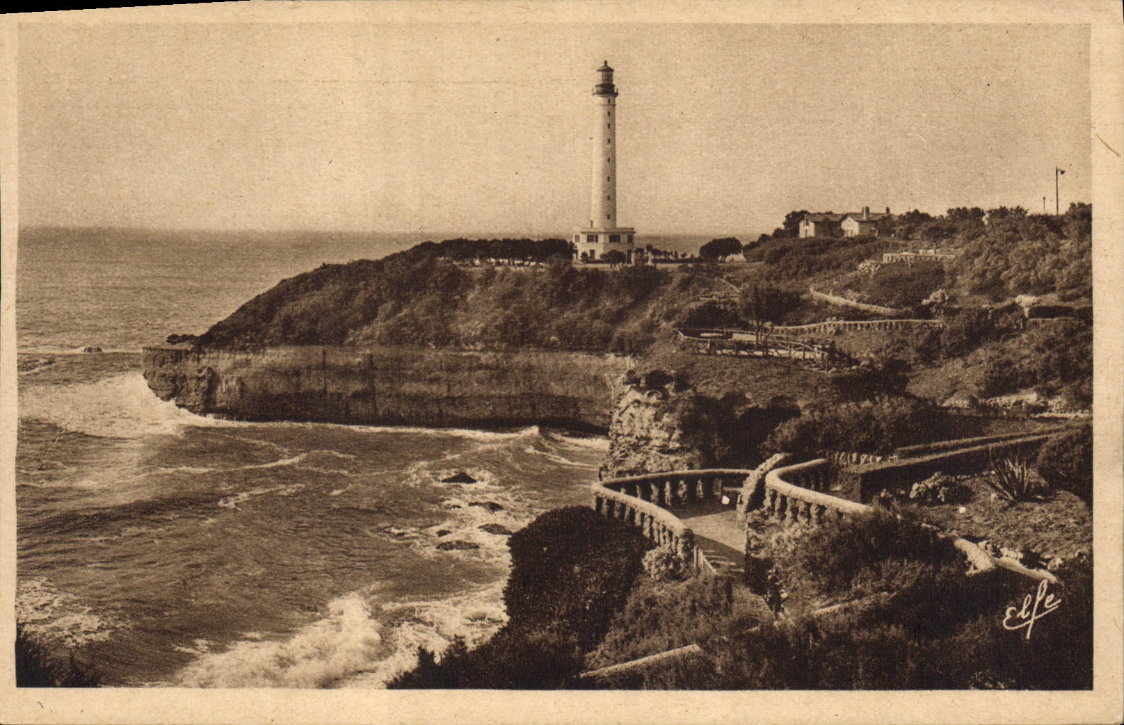 CPA Phare Biarritz Les nouveaux amenagements du phare