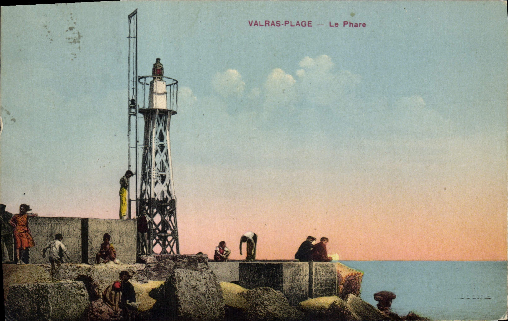CPA Phare Valras Plage