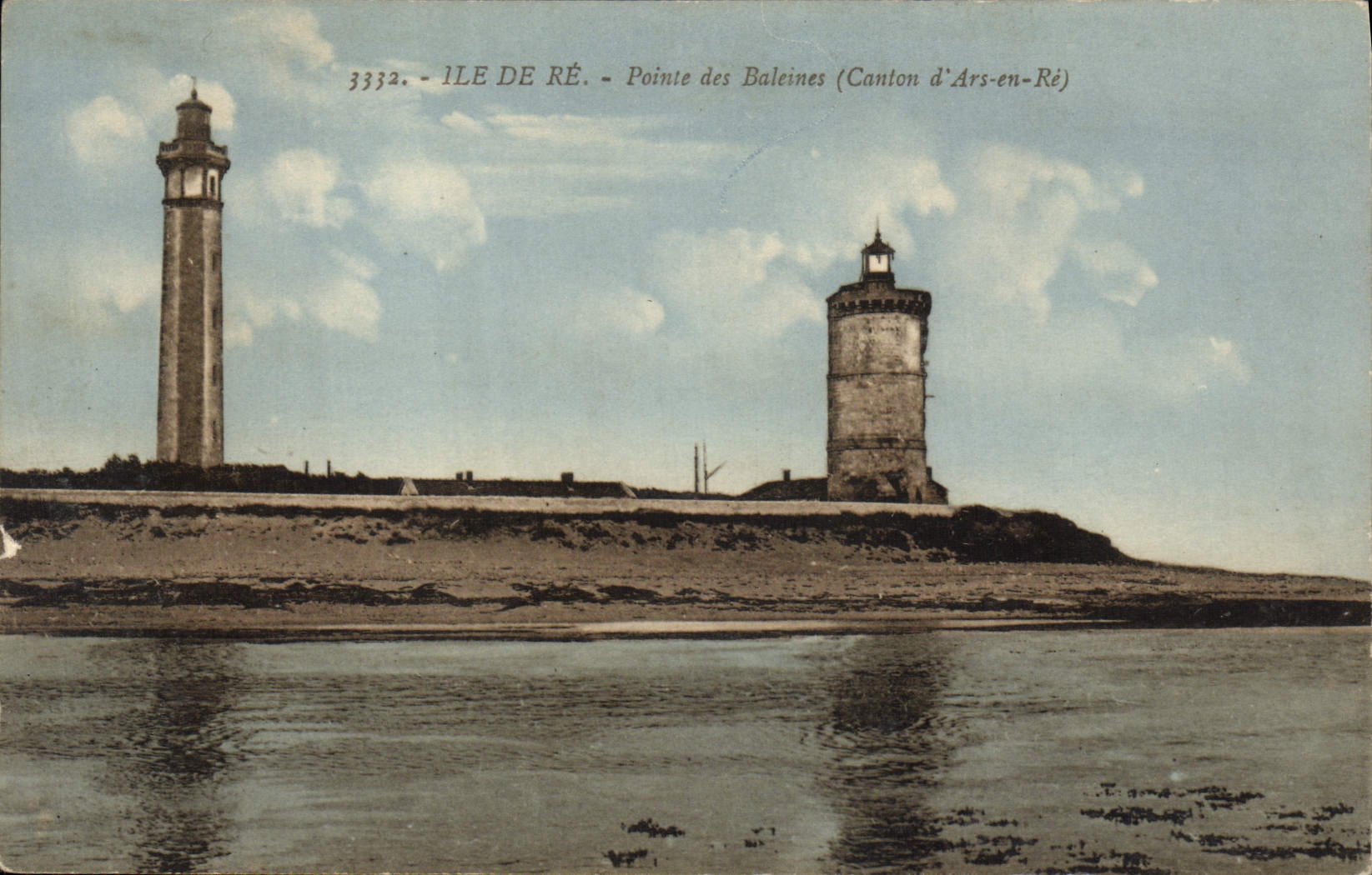CPA Phare Ile de Re Pointe des baleines Canton d'Ars en RE