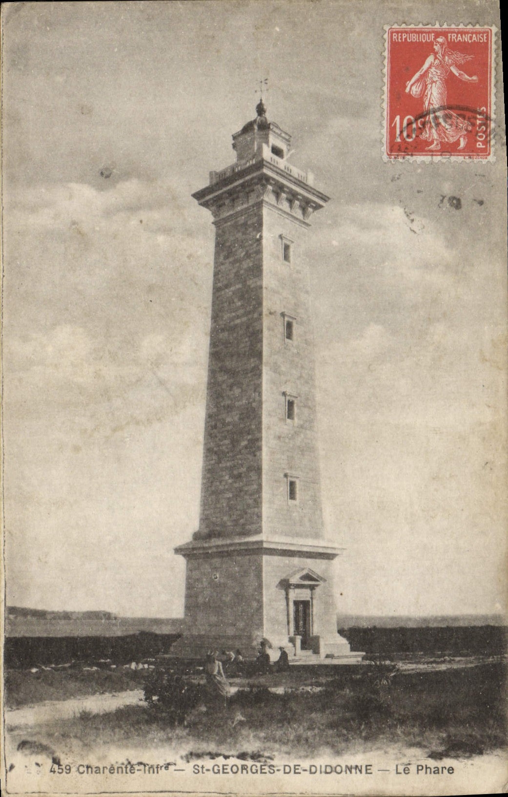 CPA Phare St Georges de Didonne