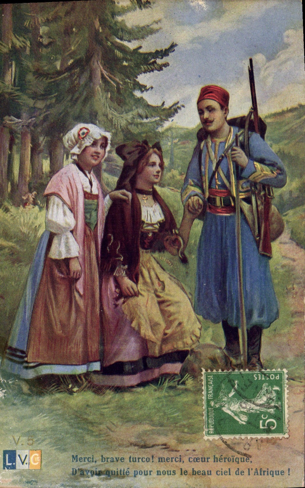 CPA Militaria Alsace Lorraine 