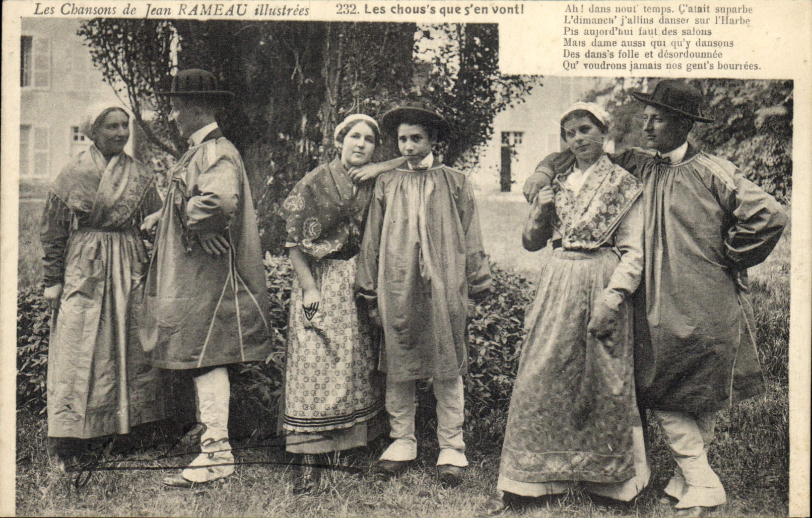 CPA Folklore Les chansons de Jean Rameau illustrees 