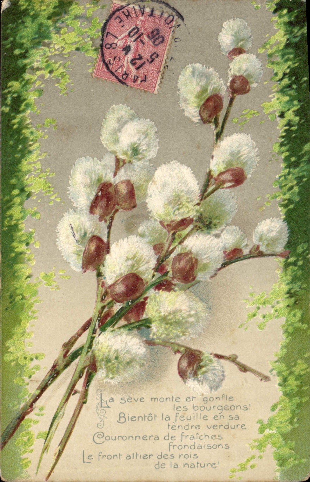 CPA Fantaisie Fleurs 