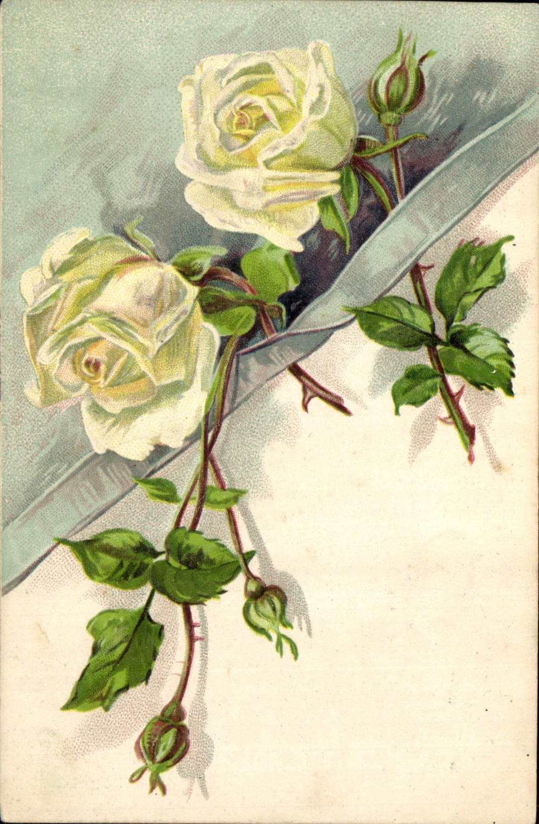 CPA Fantaisie Fleurs 