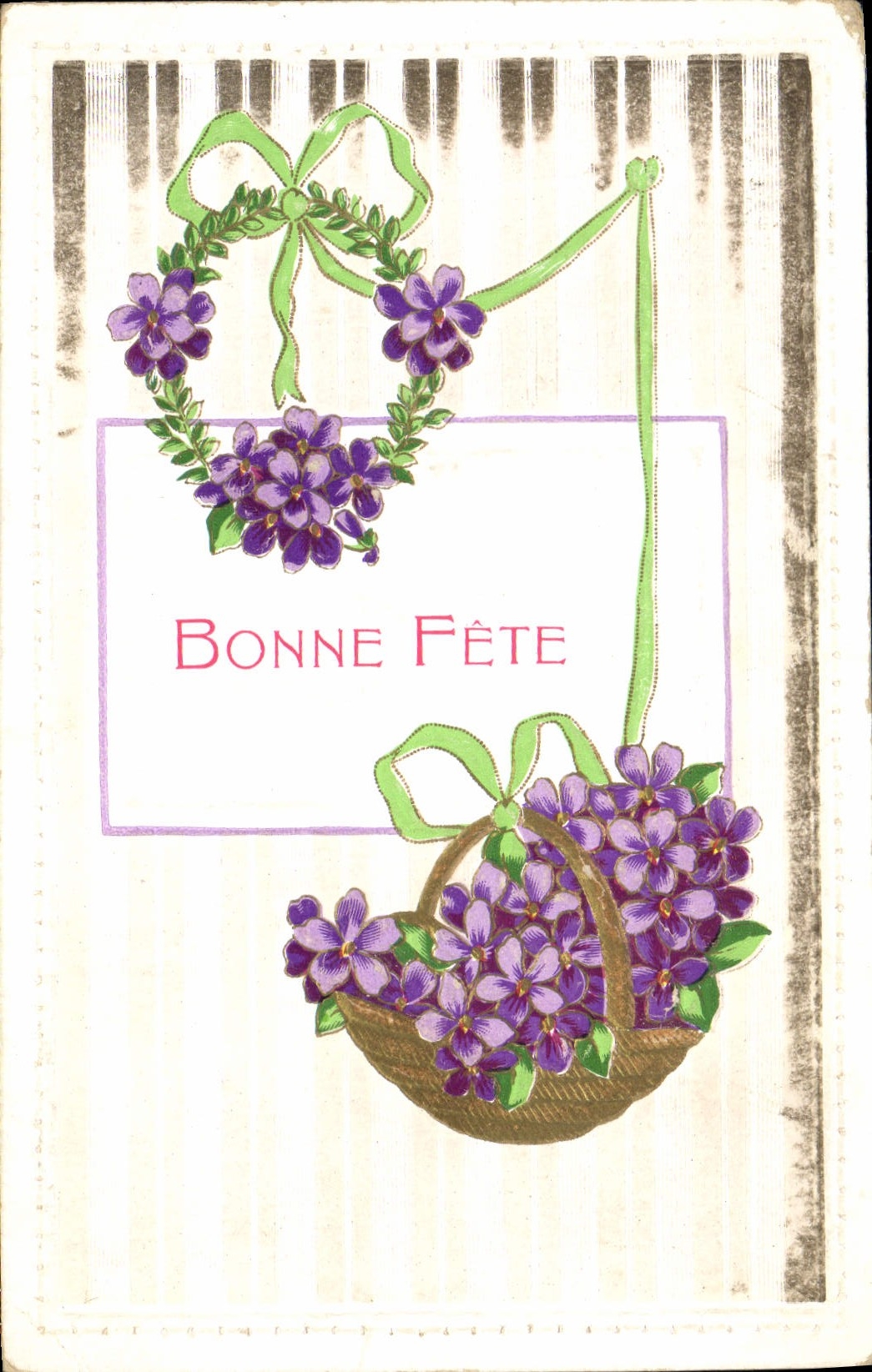 CPA Fantaisie Fleurs 