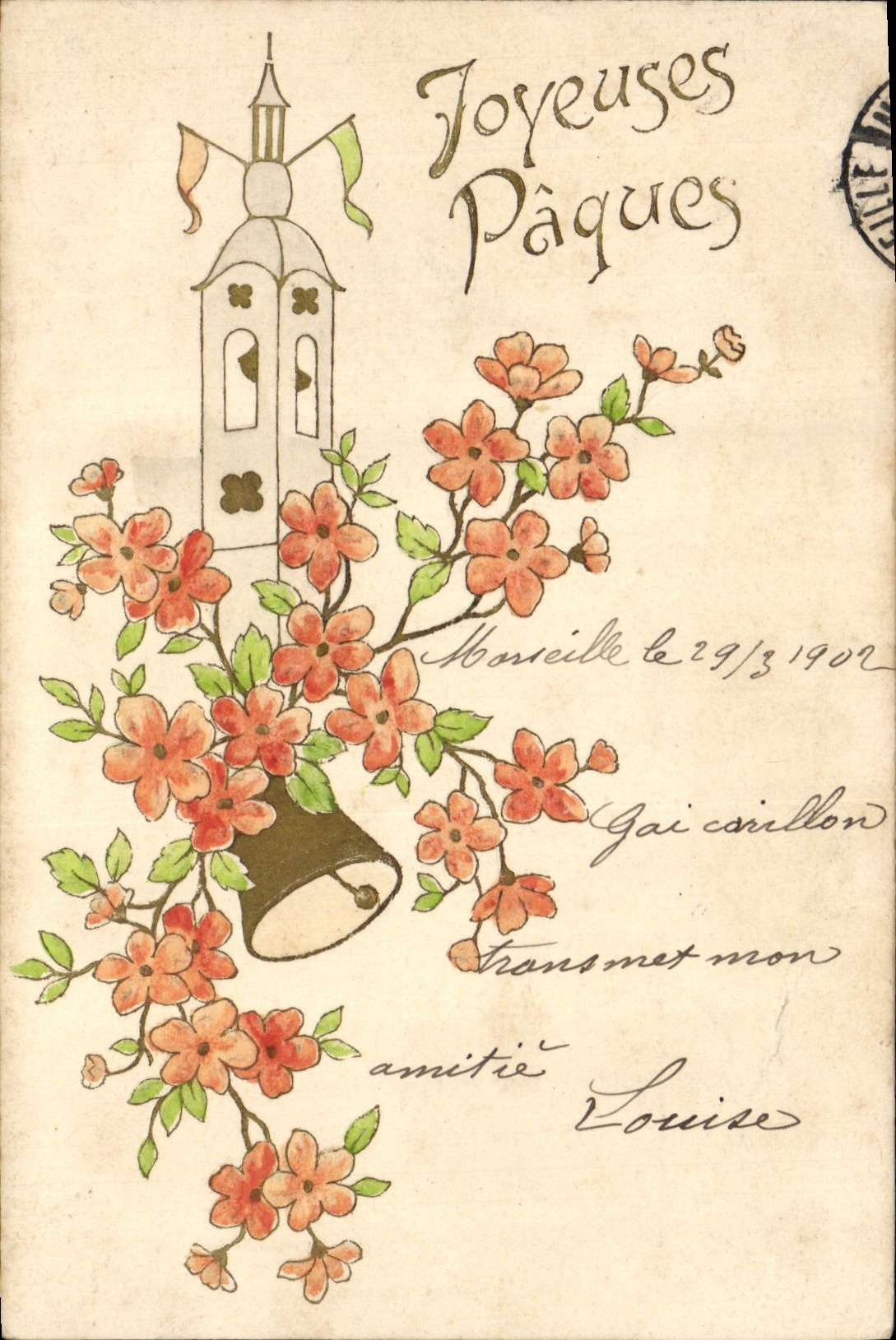 CPA Fantaisie Fleurs 
