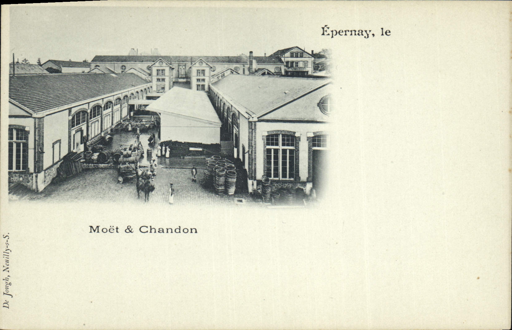 CPA Folklore Vin Vignobles Champagne Moet et Chandon Epernay