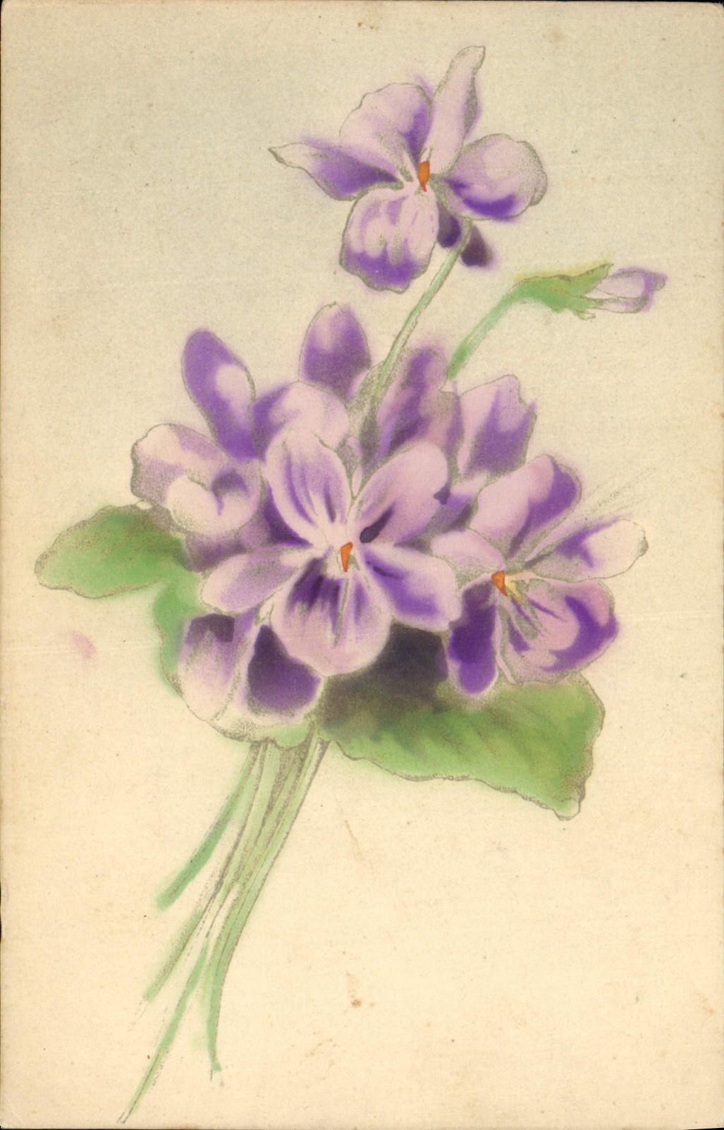 CPA Fantaisie Fleurs 