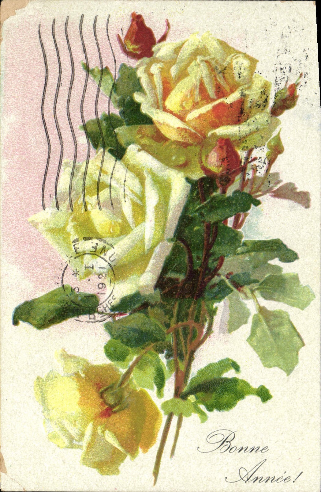 CPA Fantaisie Fleurs